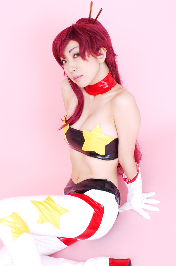 [Cosplay]  Tengen Toppa Gurren Lagann - Big Tits Yoko